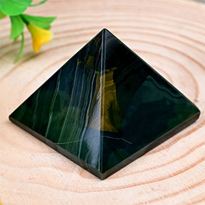 Natural Bloodstone Pyramid Set of 2